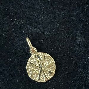 Peace Cross Charm